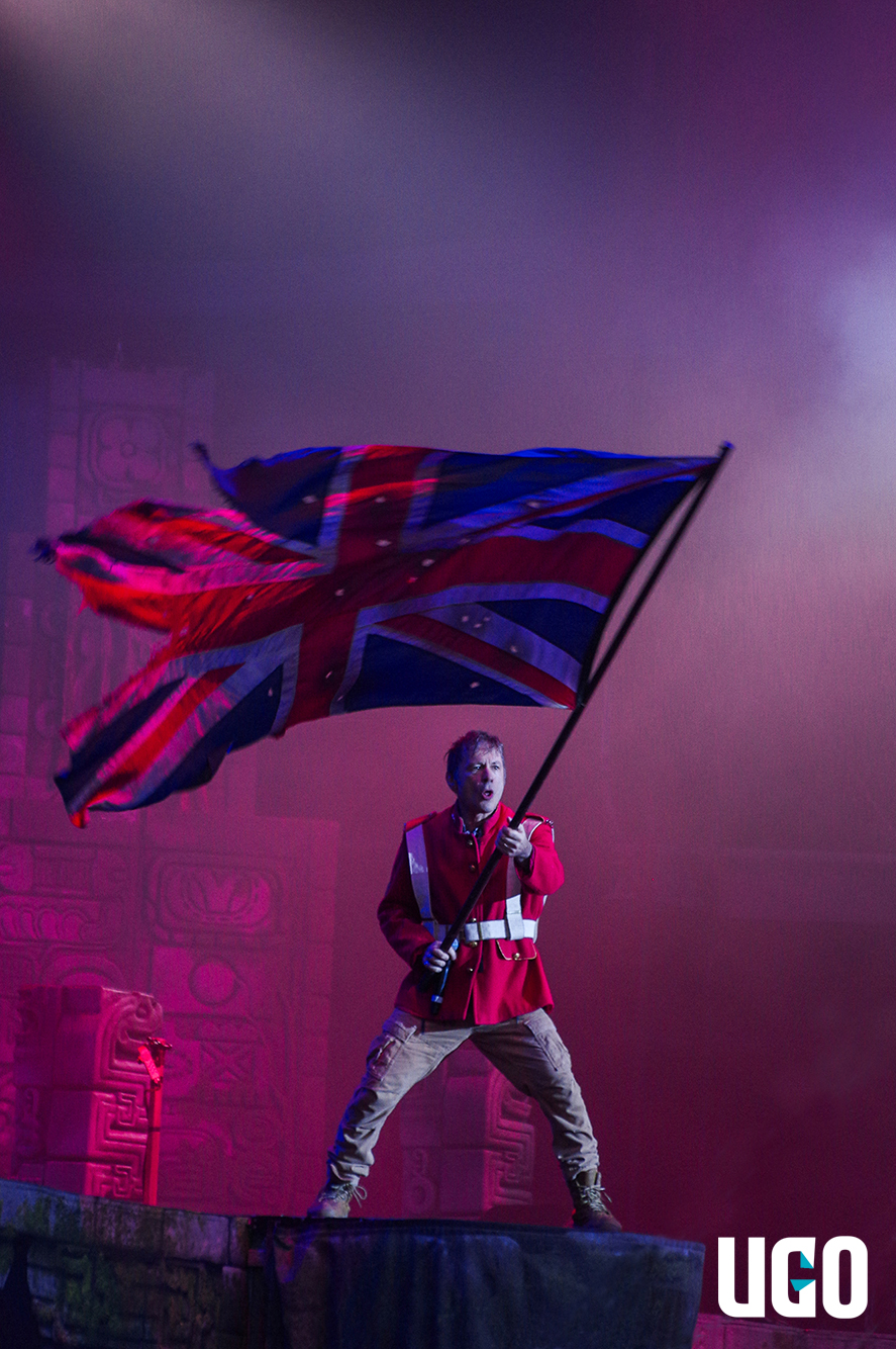 Iron Maiden en concert au Download Festival