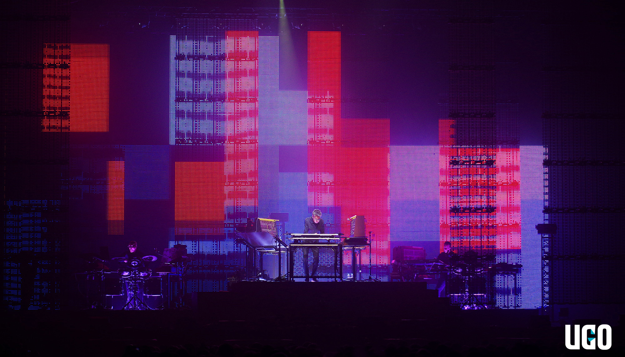 Jean-Michel Jarre en concert au Zénith de Paris