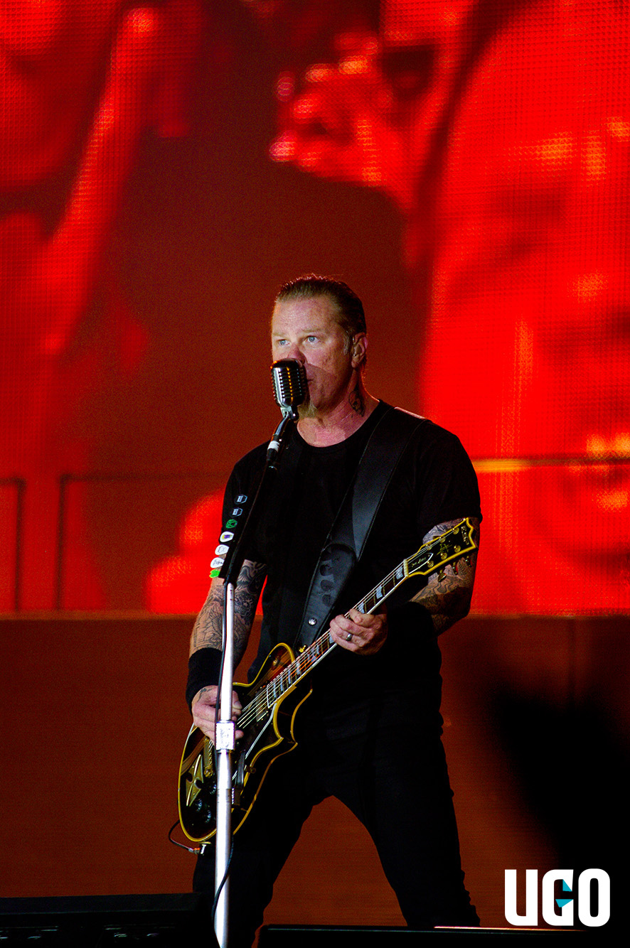 Metallica en concert au festival Sonisphere