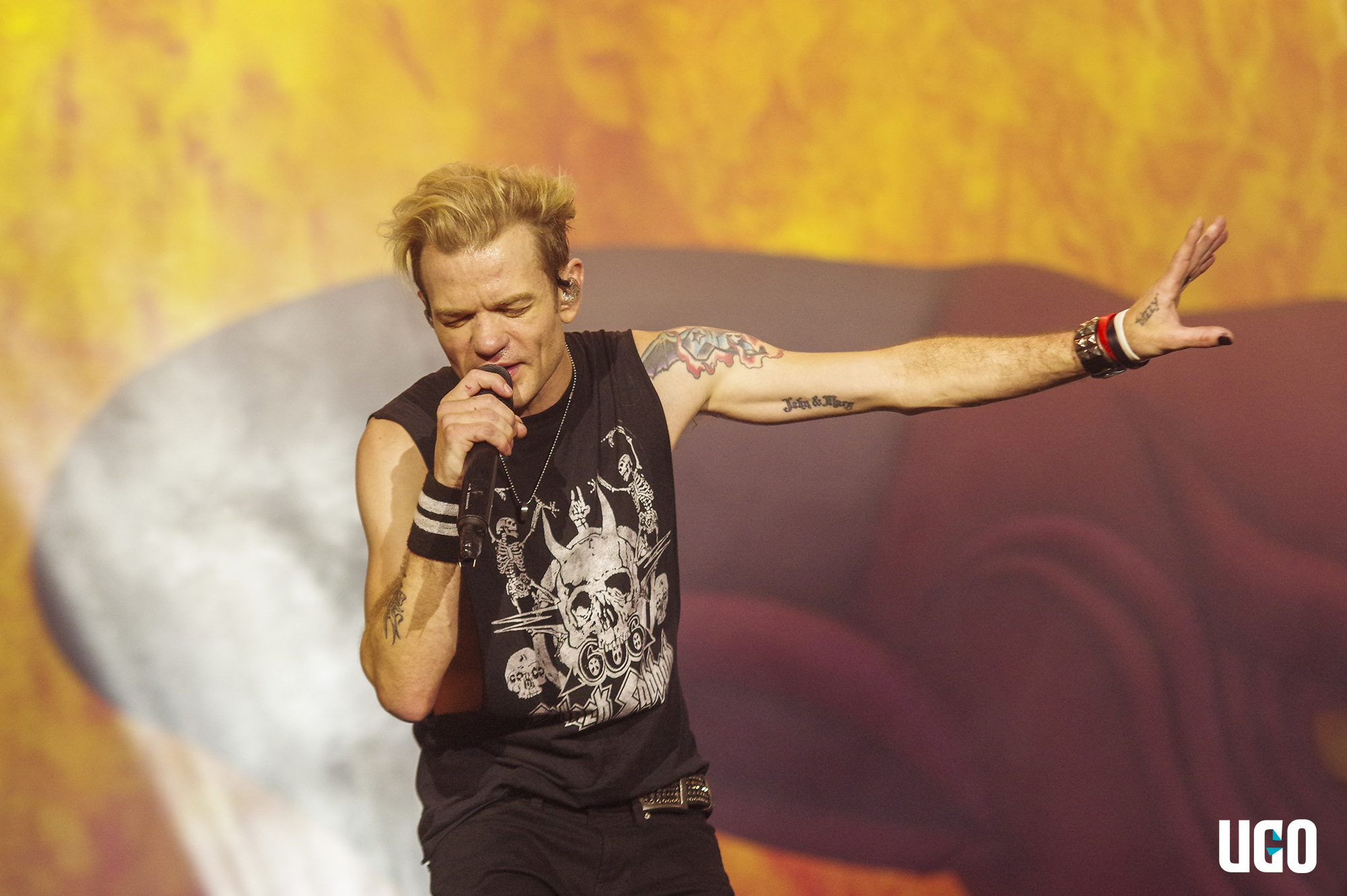 Sum 41 en concert au Hellfest